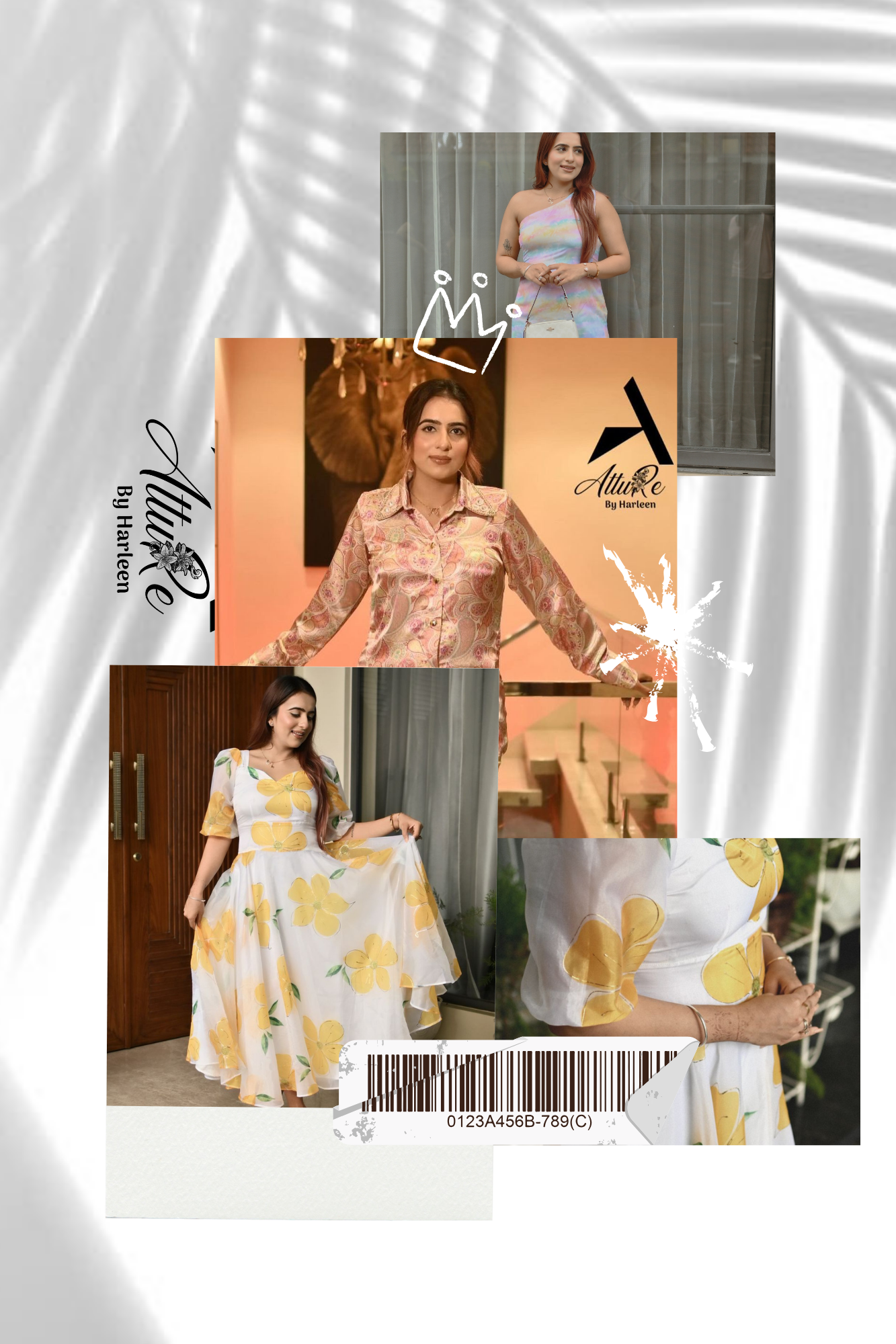 Beige Minimalist Modern Outfit Photo Collage