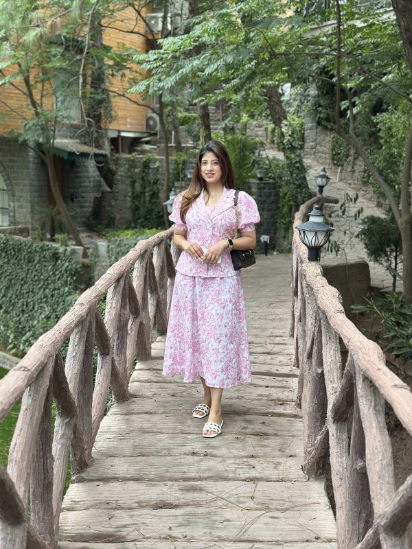 Blush Two piece dress