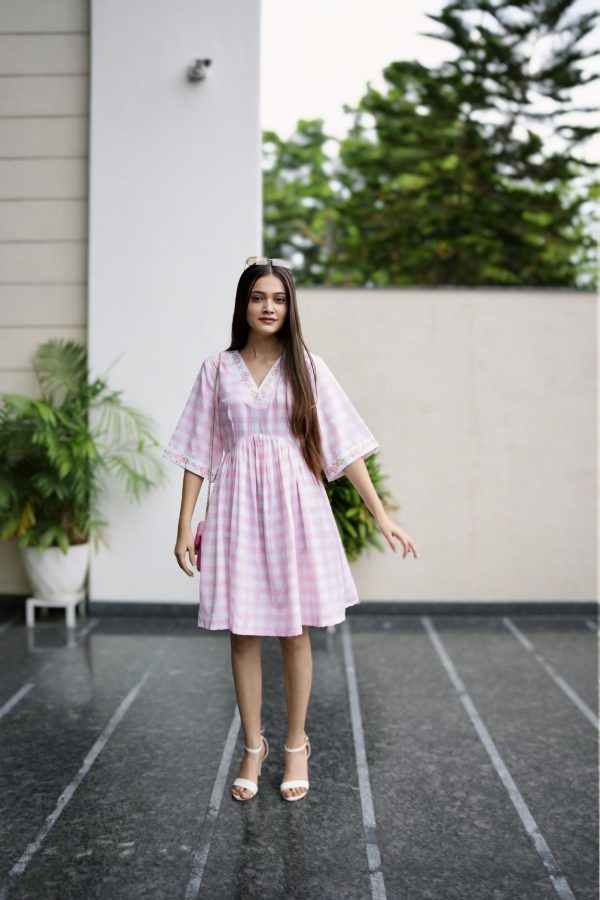 Pink marshmallow dress