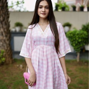 Pink marshmallow dress