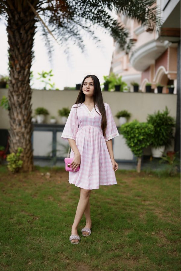 Pink marshmallow dress