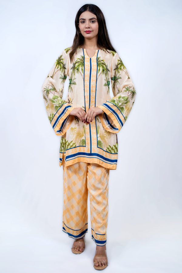 Golden palm set