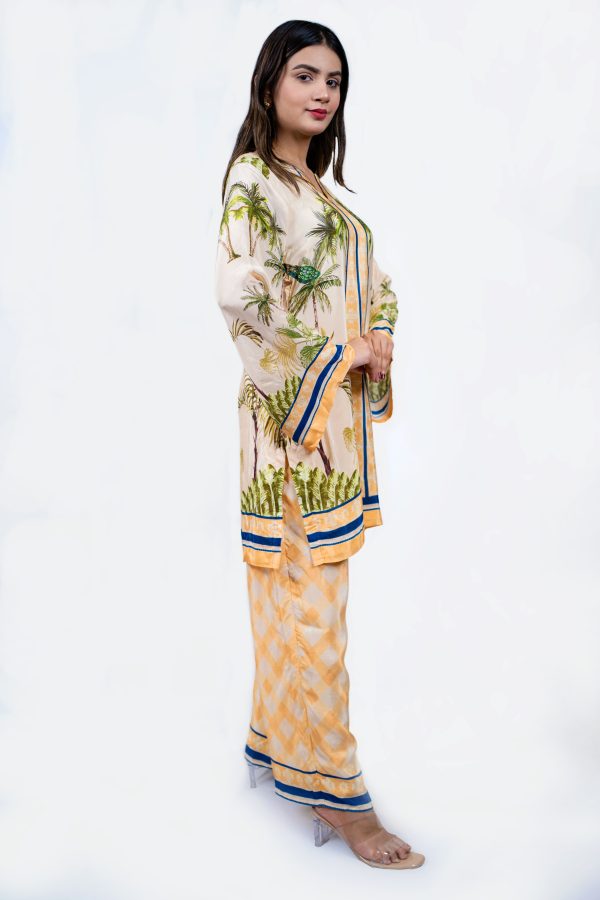 Golden palm set