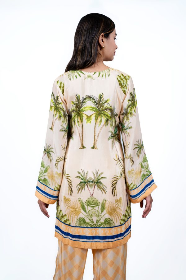 Golden palm set