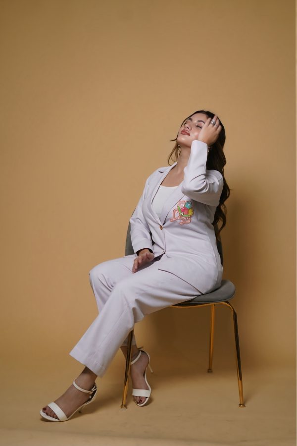 Misty lilac ensemble