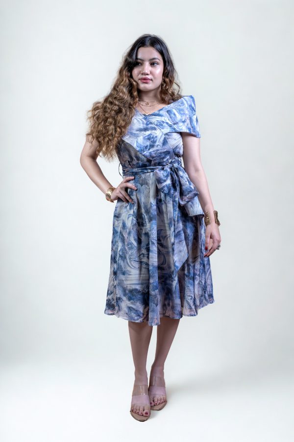 Ocean Marble dress