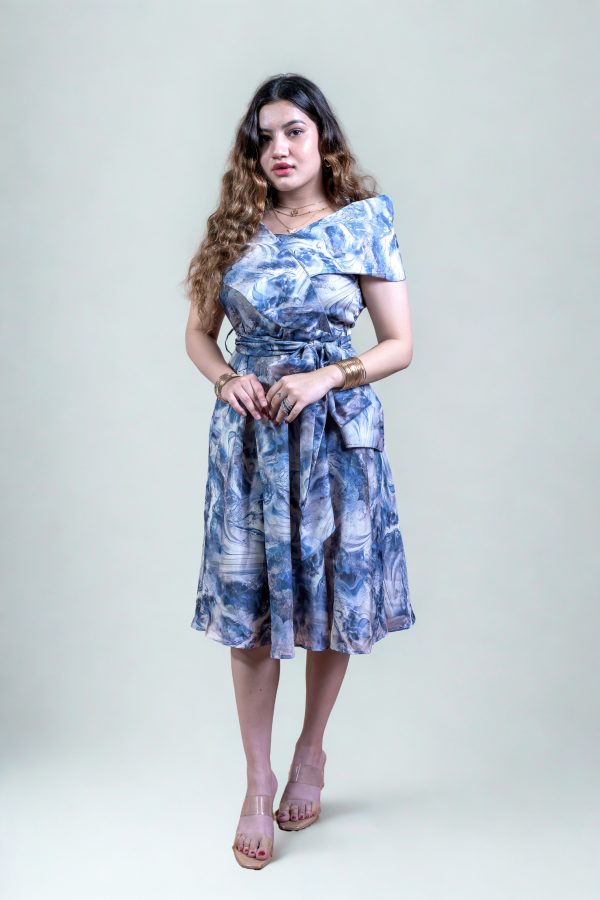 Ocean Marble dress