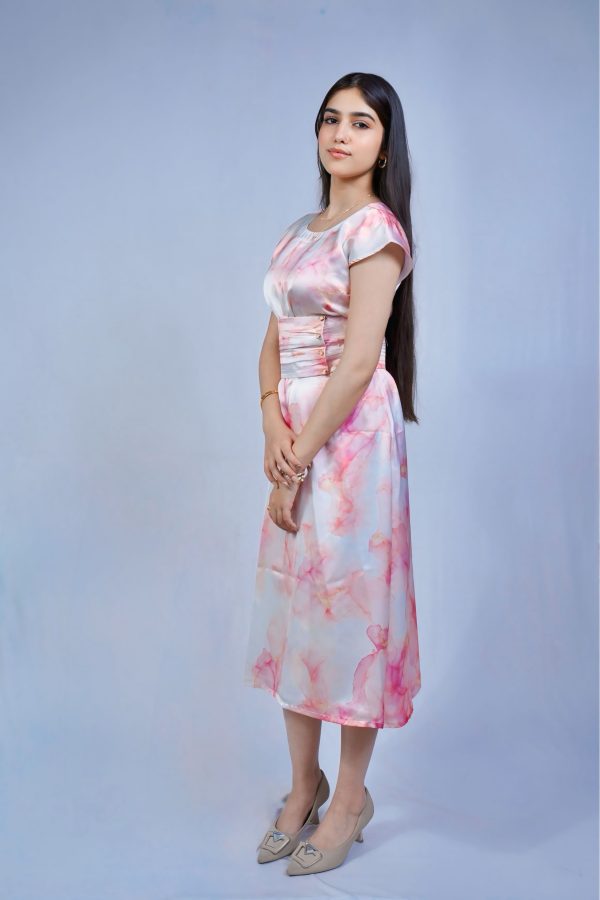 Marble romance dress