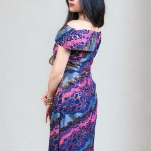 Orchid Marble Dress