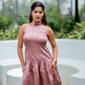 Rosé quartz dress