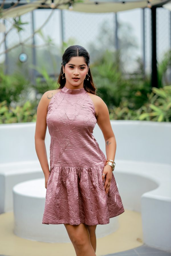 Rosé quartz dress